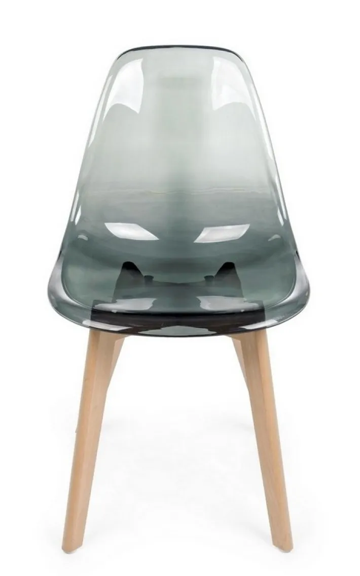 Bizzotto Sedie>SEDIA IN PLASTICA FUM