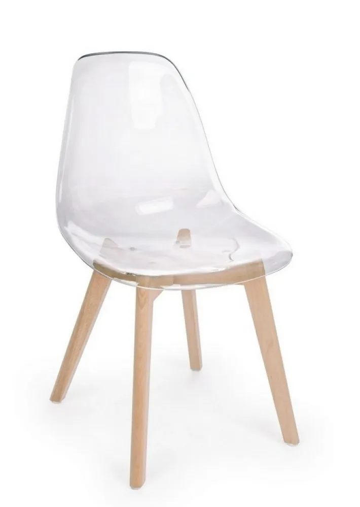 Bizzotto Sedie>SEDIA IN PLASTICA TRASPARENTE - EASY
