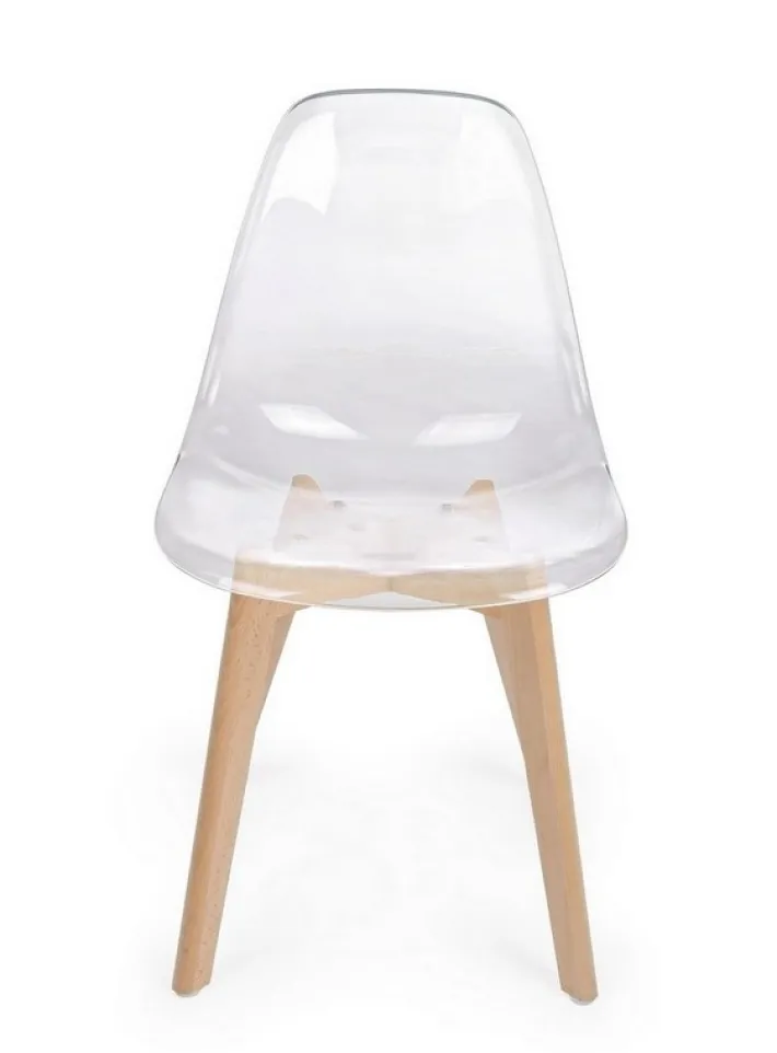 Bizzotto Sedie>SEDIA IN PLASTICA TRASPARENTE - EASY