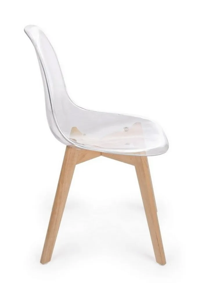 Bizzotto Sedie>SEDIA IN PLASTICA TRASPARENTE - EASY