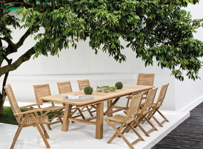 Bizzotto Sedie>SEDIA IN TEAK PIEGHEVOLE - MARYLAND