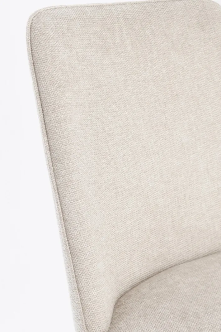 Bizzotto Sedie>SEDIA IN TESSUTO BEIGE - CORA