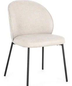 Bizzotto Sedie>SEDIA IN TESSUTO BEIGE - WENDY