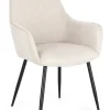 Bizzotto Sedie>SEDIA IN TESSUTO BEIGE- CORA