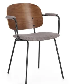 Bizzotto Sedie>SEDIA IN TESSUTO GRIGIO - SIENNA