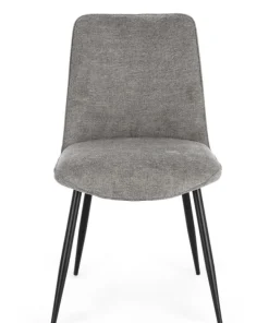 Bizzotto Sedie>SEDIA IN TESSUTO GRIGIO SCURO - CORA