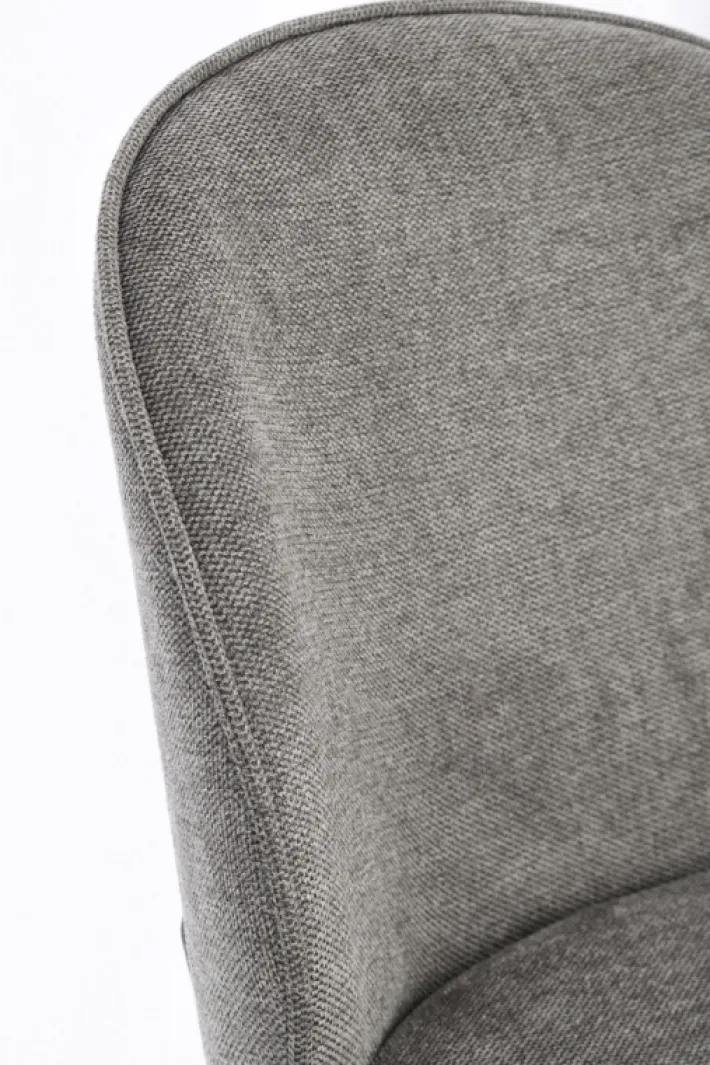 Bizzotto Sedie>SEDIA IN TESSUTO GRIGIO SCURO - WENDY