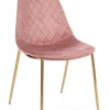 Bizzotto Sedie>SEDIA IN VELLUTO ROSA - TERRY