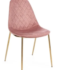Bizzotto Sedie>SEDIA IN VELLUTO ROSA - TERRY