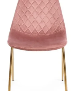 Bizzotto Sedie>SEDIA IN VELLUTO ROSA - TERRY