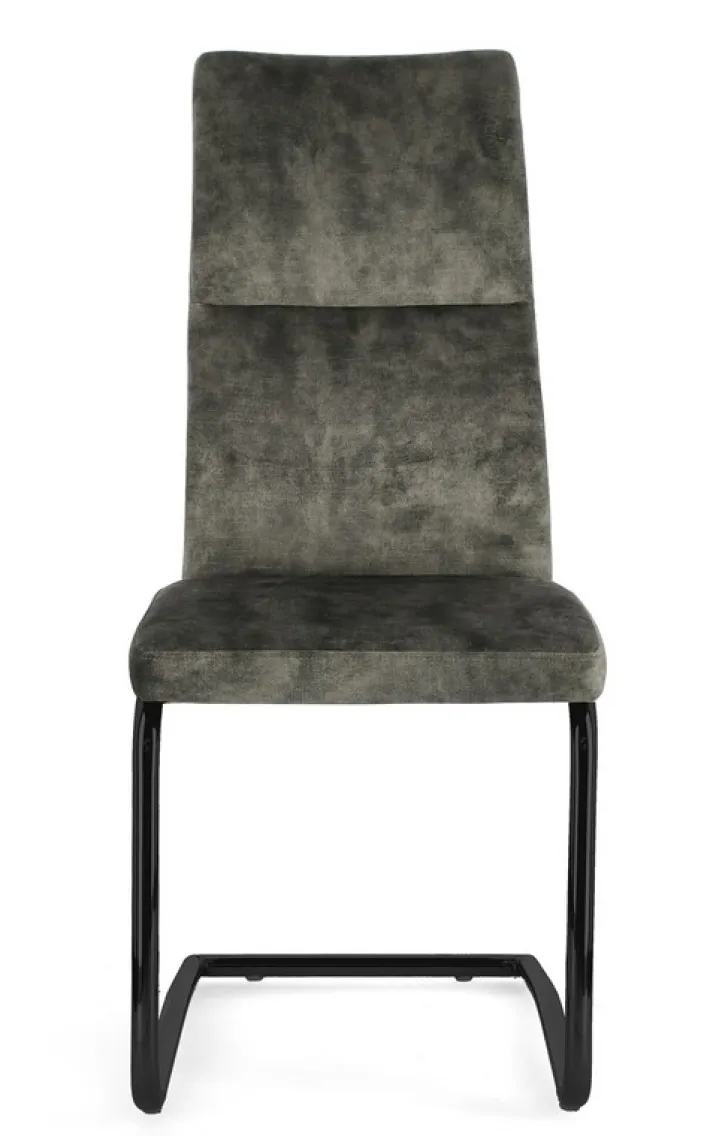 Bizzotto Sedie>SEDIA IN VELLUTO VERDE - THELMA
