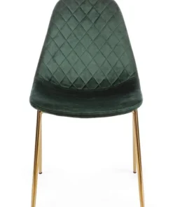Bizzotto Sedie>SEDIA IN VELLUTO VERDE - TERRY