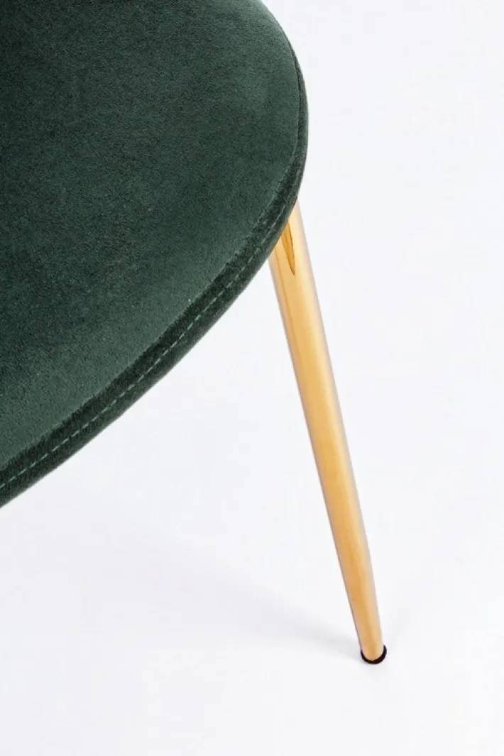 Bizzotto Sedie>SEDIA IN VELLUTO VERDE - TERRY