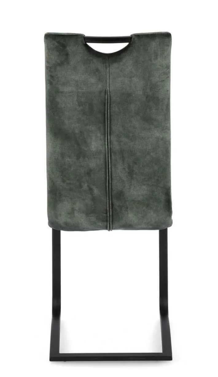 Bizzotto Sedie>SEDIA IN VELLUTO VERDE SCURO - KENNETH
