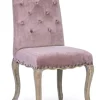 Bizzotto Sedie>SEDIA IN VELLUTO WOODROSE - DIVA
