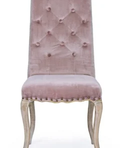 Bizzotto Sedie>SEDIA IN VELLUTO WOODROSE - DIVA
