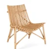 Bizzotto Poltrone E Chaise Longue>SEDIA LOUNGE MENENDEZ NATURALE