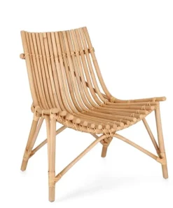 Bizzotto Poltrone E Chaise Longue>SEDIA LOUNGE MENENDEZ NATURALE