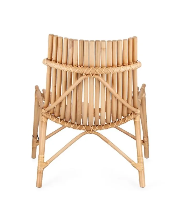 Bizzotto Poltrone E Chaise Longue>SEDIA LOUNGE MENENDEZ NATURALE