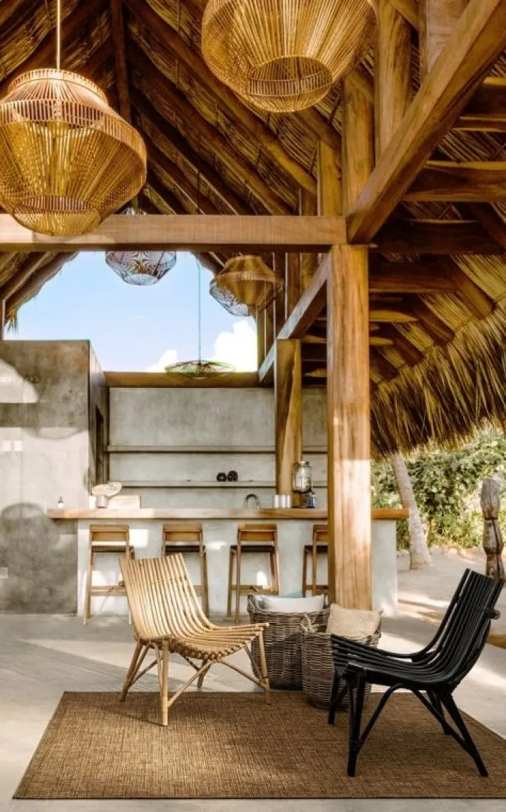 Bizzotto Poltrone E Chaise Longue>SEDIA LOUNGE MENENDEZ NATURALE