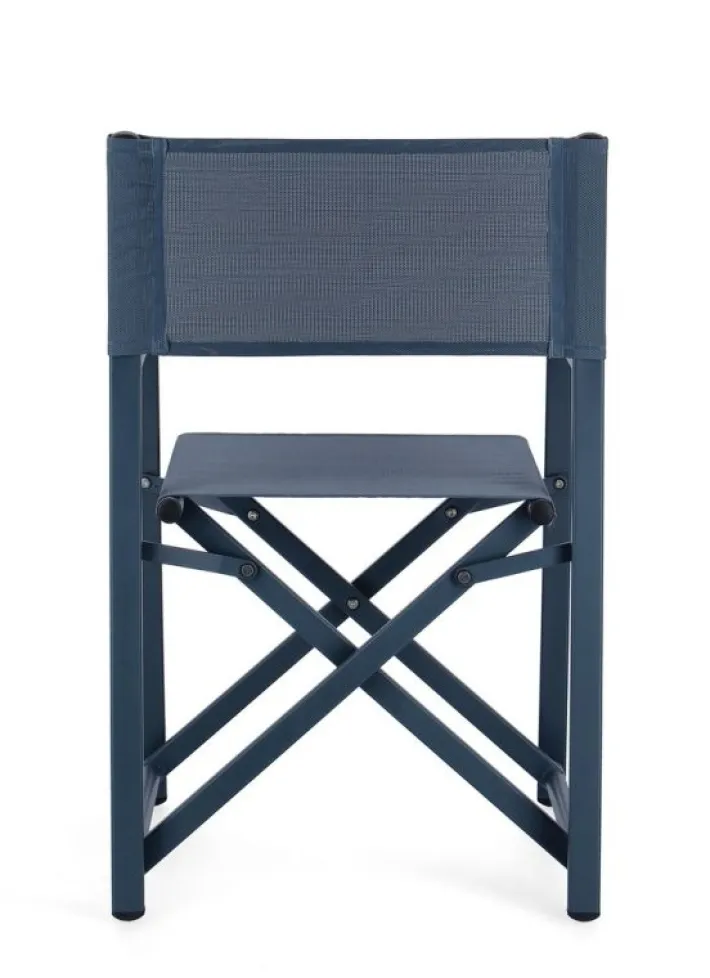 Bizzotto Sedie>SEDIA REGISTA IN ALLUMINIO NAVY - TAYLOR
