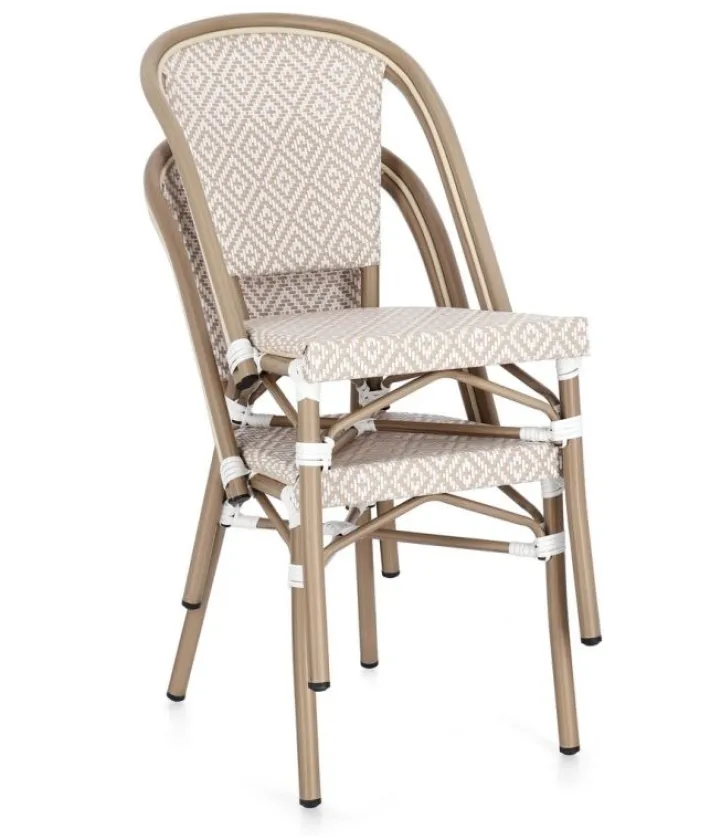 Bizzotto Sedie>SEDIA SILVEIRA BEIGE