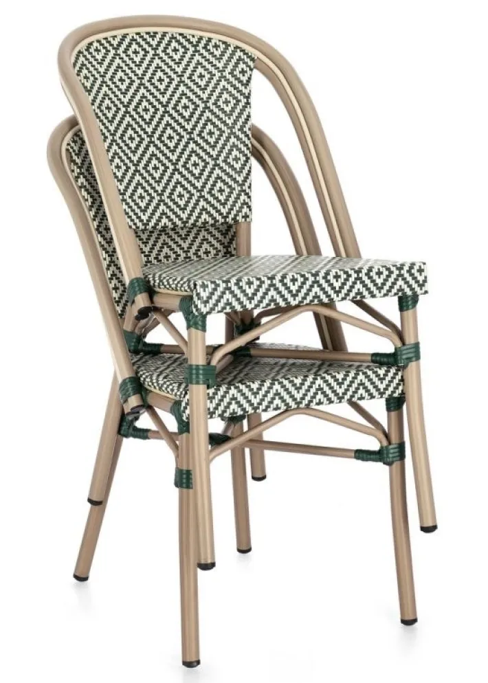 Bizzotto Sedie>SEDIA SILVEIRA VERDE