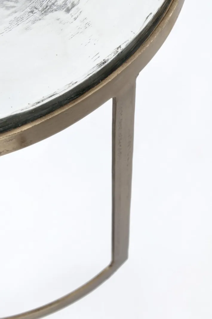 Bizzotto Tavolini>SET 2 TAVOLINI FINITURA OTTONE YX54 - ZAYLA