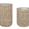 Bizzotto Ceste Decorative>SET2 CESTA JEFRI OV GRIGIO