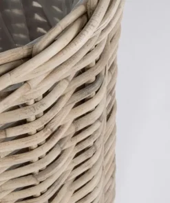 Bizzotto Ceste Decorative>SET2 CESTA JEFRI OV GRIGIO