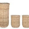 Bizzotto Ceste Decorative>SET3 CESTA JEFRI OV NATURALE