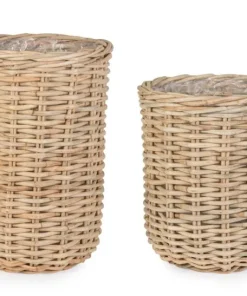 Bizzotto Ceste Decorative>SET2 CESTA JEFRI OV NATURALE