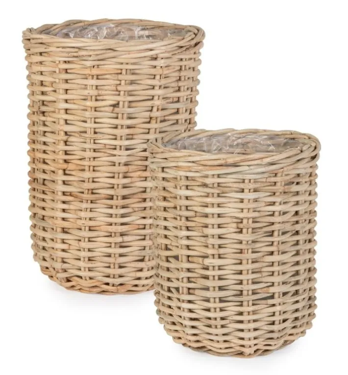 Bizzotto Ceste Decorative>SET2 CESTA JEFRI OV NATURALE