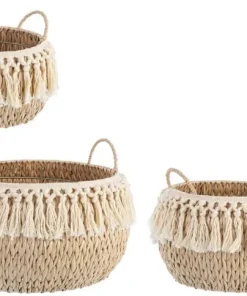 Bizzotto Ceste Decorative>SET3 CESTA 2M ALMA BOMB
