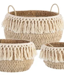 Bizzotto Ceste Decorative>SET3 CESTA 2M ALMA BOMB