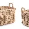 Bizzotto Ceste Decorative>SET2 CESTA 2M MALANG RETT NATURALE