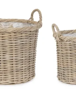 Bizzotto Ceste Decorative>SET2 CESTA 2M RANDY TO GRIGIO