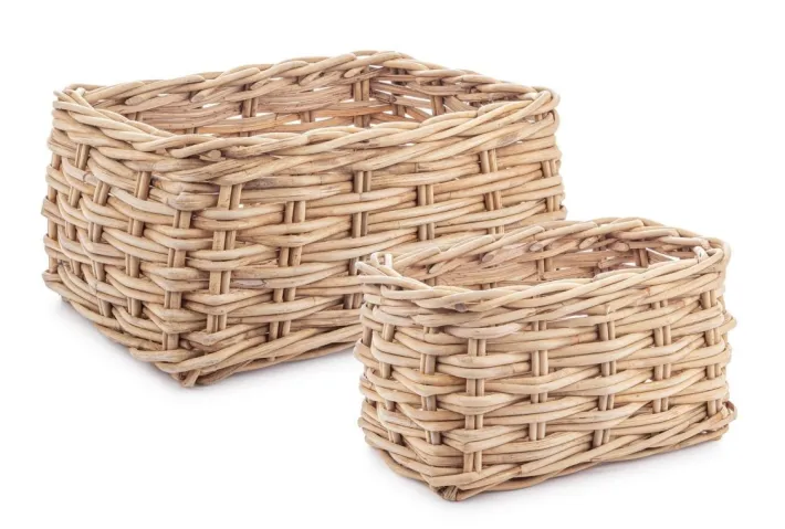 Bizzotto Ceste Decorative>SET2 CESTA MALANG NATURALE