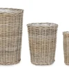 Bizzotto Ceste Decorative>SET3 CESTA RANDY TO GRIGIO