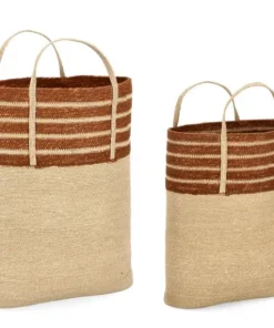 Bizzotto Ceste Decorative>SET2 CESTO 2M TUY NATURALE MARRONE
