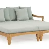 Bizzotto Daybed>SET2 LOUNGE C-C BALI AQUA - FSC