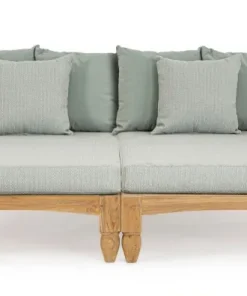 Bizzotto Daybed>SET2 LOUNGE C-C BALI AQUA - FSC
