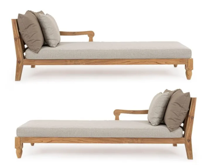 Bizzotto Daybed>SET2 LOUNGE C-C BALI NATURAL - FSC