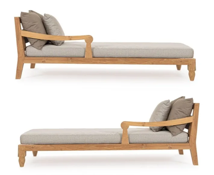 Bizzotto Daybed>SET2 LOUNGE C-C BALI NATURAL - FSC