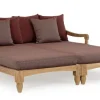 Bizzotto Daybed>SET2 LOUNGE C-C BALI WINE - FSC