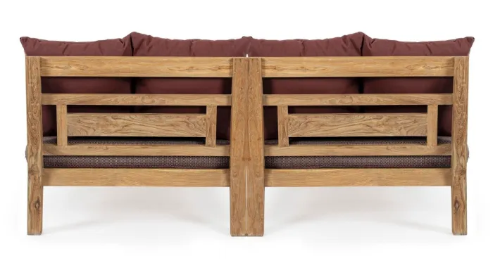Bizzotto Daybed>SET2 LOUNGE C-C BALI WINE - FSC