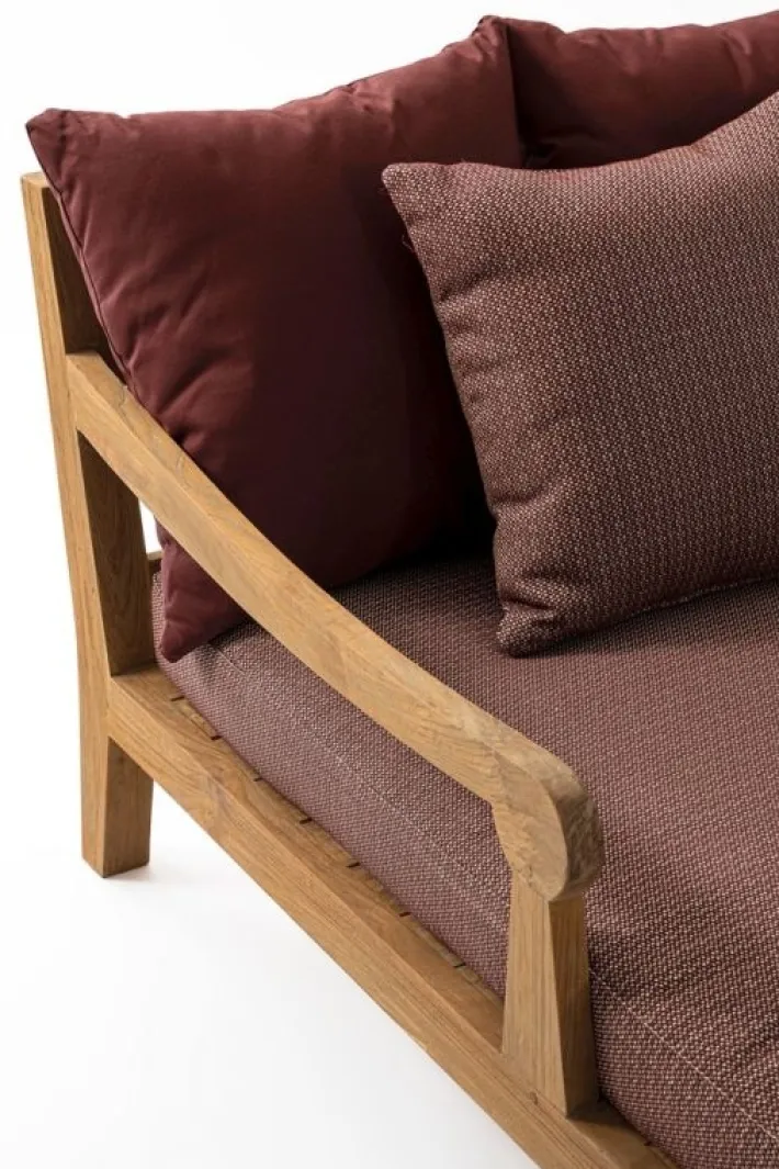 Bizzotto Daybed>SET2 LOUNGE C-C BALI WINE - FSC