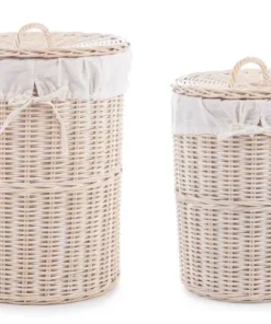 Bizzotto Ceste Decorative>SET2 P.BIANCHERIA NARRA SBIANCATO