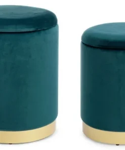 Bizzotto Pouf>SET2 POUF CONTENITORE NAVYUS - POLINA