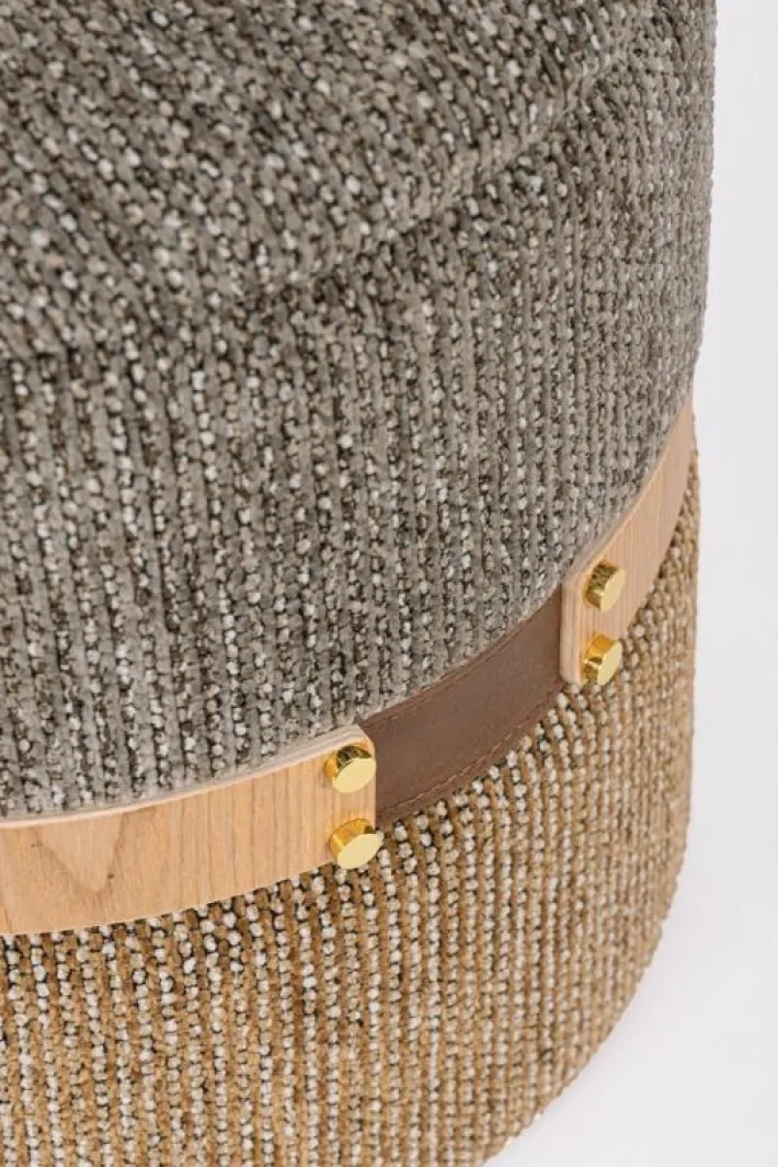 Bizzotto Pouf>SET2 POUF CONTENITORE TANYA SAVANA